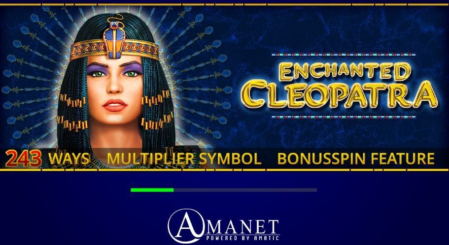 Новинка от Amatic - онлайн слот "Enchanted Cleopatra"