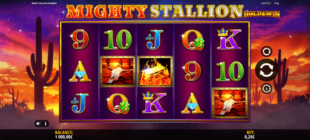 Mighty Stallion Hold & Win (Могучий Жеребец) от iSoftBet