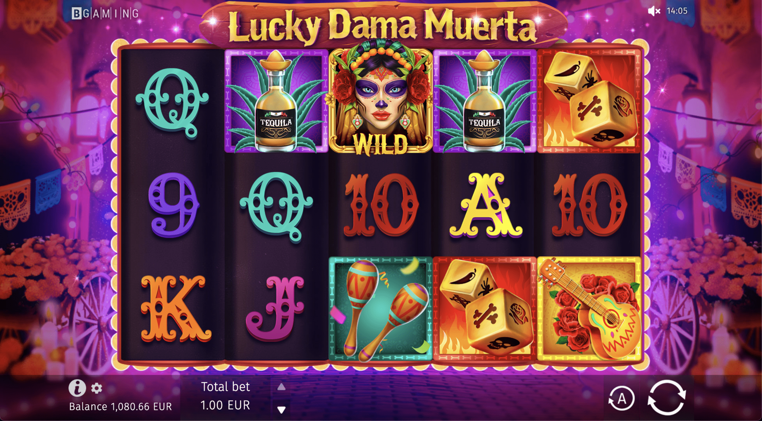 Lucky Dama Muerta (Счастливая Дама Муэрта) от BGaming