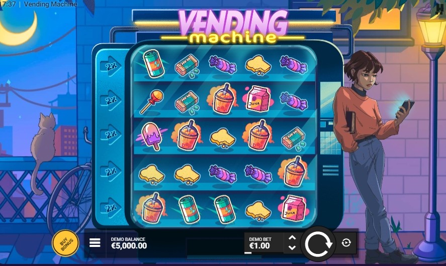 Vending Machine (Торговый Автомат) от Hacksaw Gaming